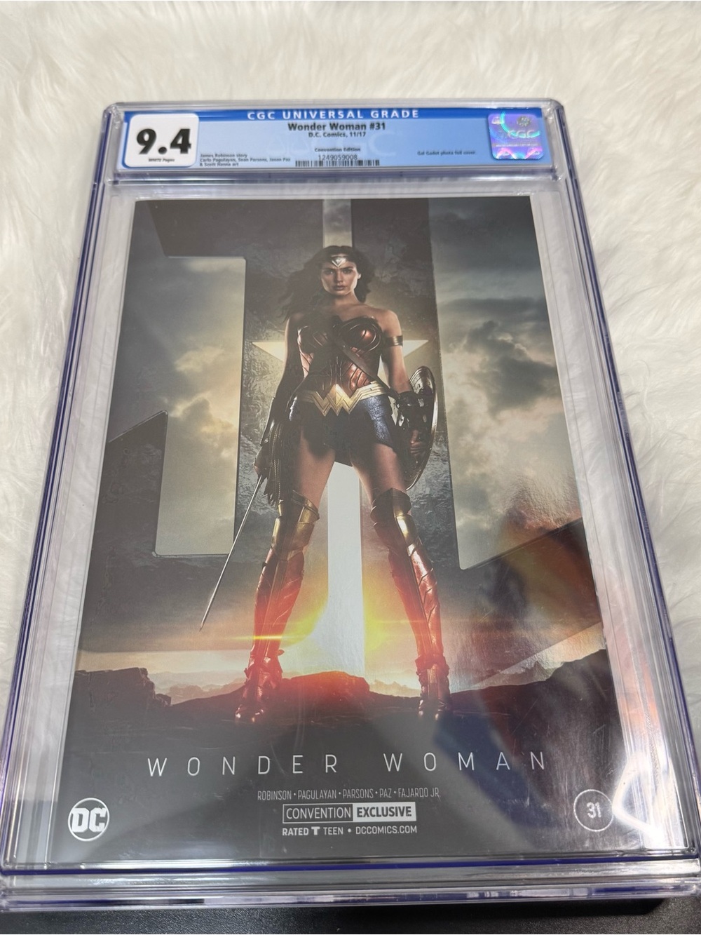 Wonder Woman Convention Edition #31 CGC 9.4 UG Graded DC White Pages Comics